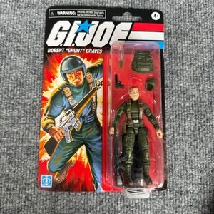 New G.I.Joe  Robert "Grunt" Graves Kids Toy Action Figure Retro Collection